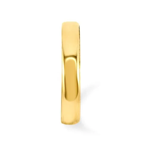 14k Yellow Gold 3mm Wide High Polish Toe Ring