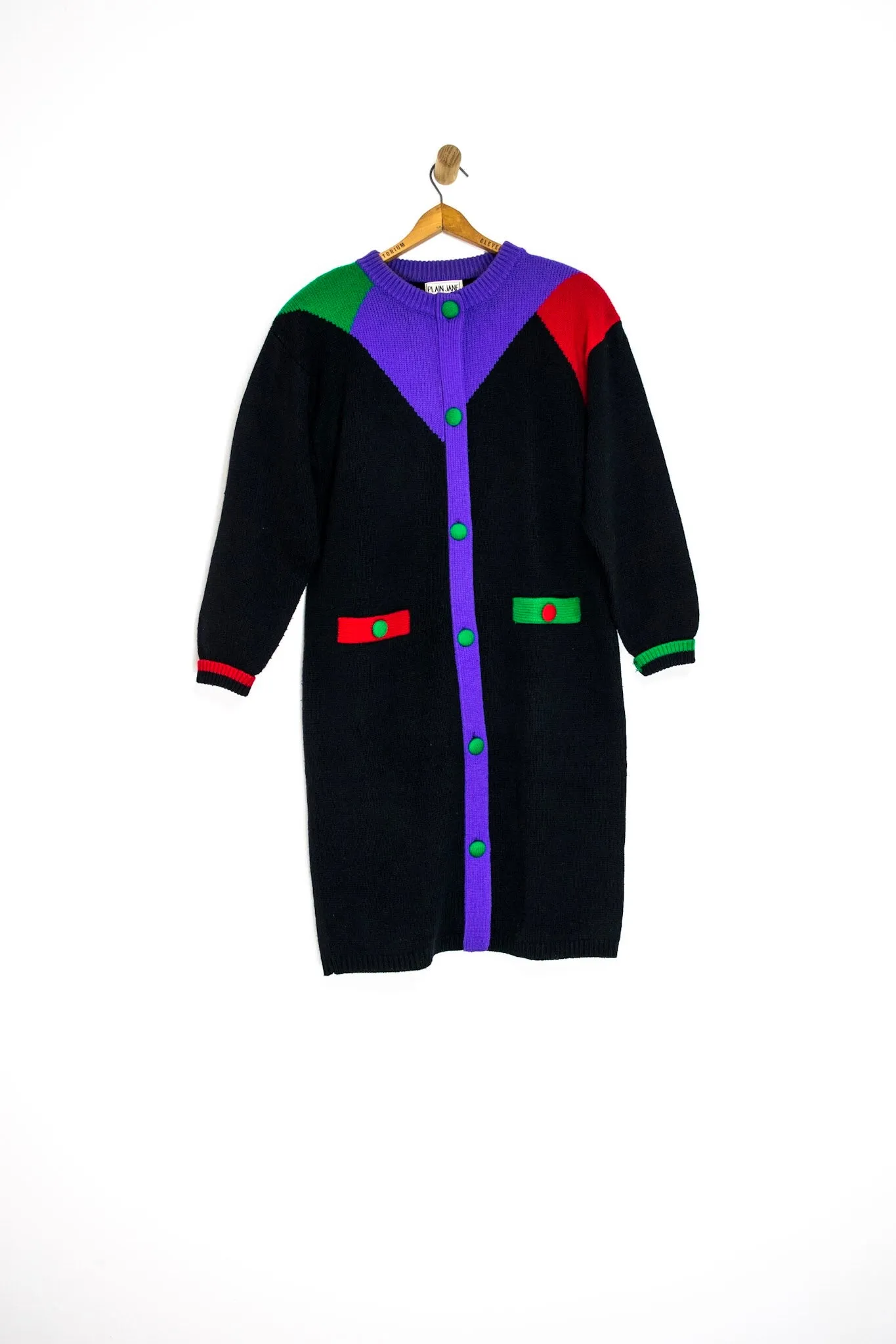 1980’s SWEATER DRESS / MEDIUM