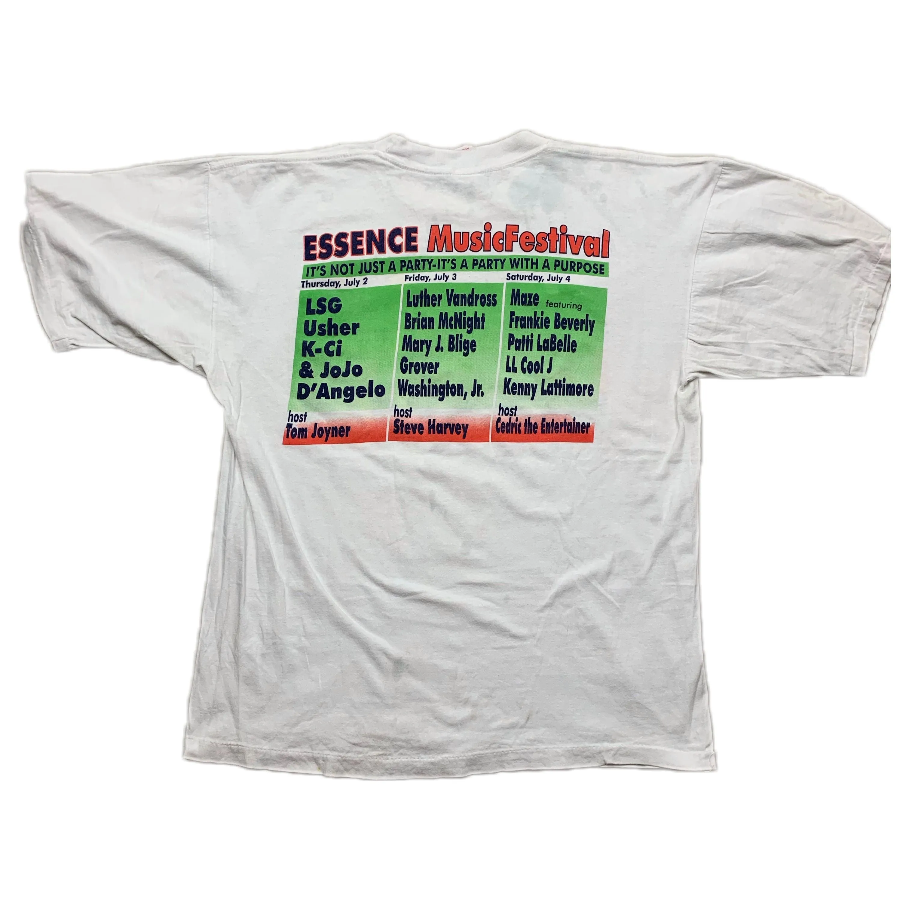 1998 Essence Festival Tee