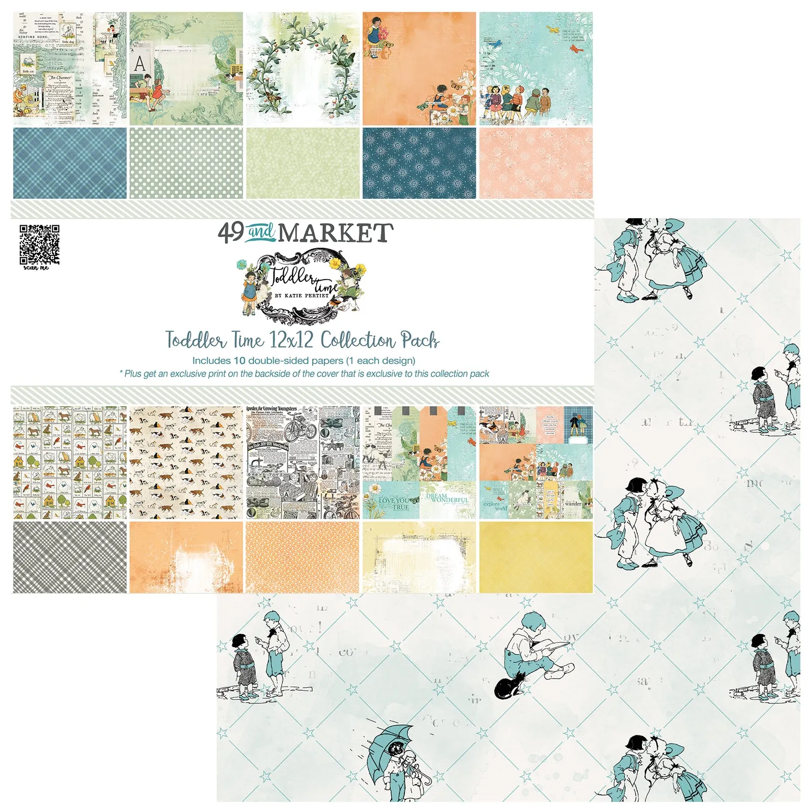 49 & Market - Toddler Time - 12x12 Collection Pack