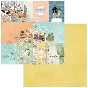 49 & Market - Toddler Time - 12x12 Single Sheets - Journal Cards