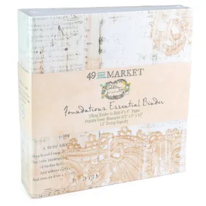 49 & Market - Toddler Time - Coral - Foundations Essential Binder
