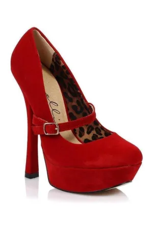 633-PAYTON-V Platform Pump | Red Patent