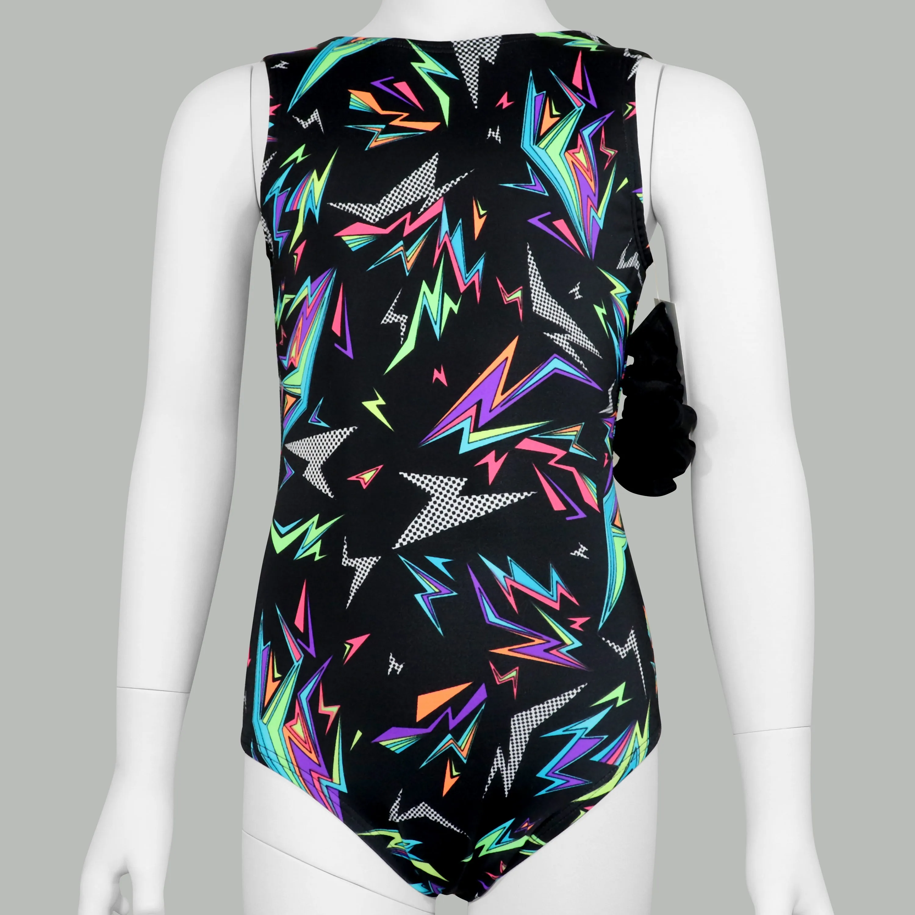 80's Geometric Leotard