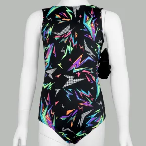 80's Geometric Leotard