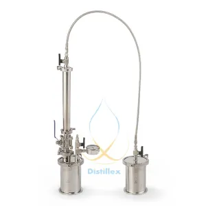 90G Mini XL Top Fill Closed Loop Extractor,  Pressurized Extractors BHO Extractor kit. Extractor stainless steel 304.