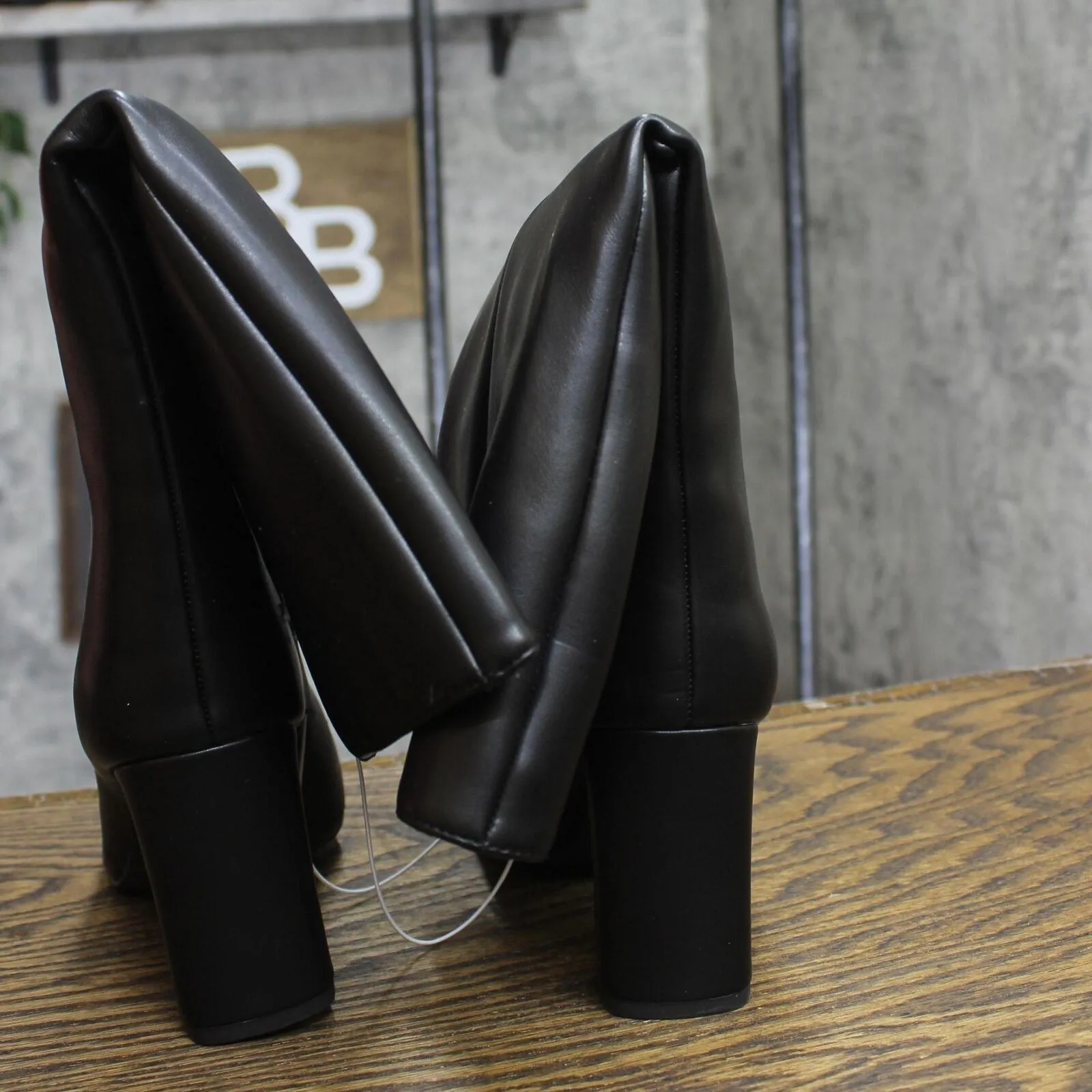 A New Day Womens Livia Stovepipe Tall Boots 90975042 Black 6.5M
