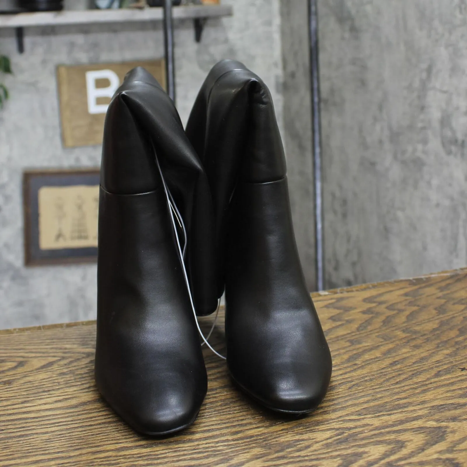 A New Day Womens Livia Stovepipe Tall Boots 90975042 Black 6.5M
