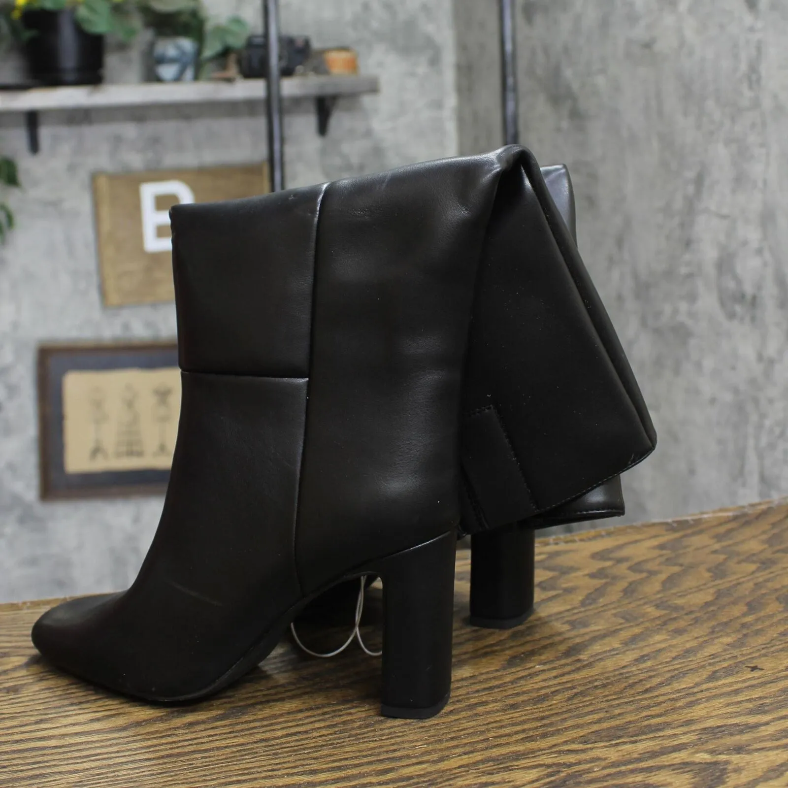 A New Day Womens Livia Stovepipe Tall Boots 90975042 Black 6.5M