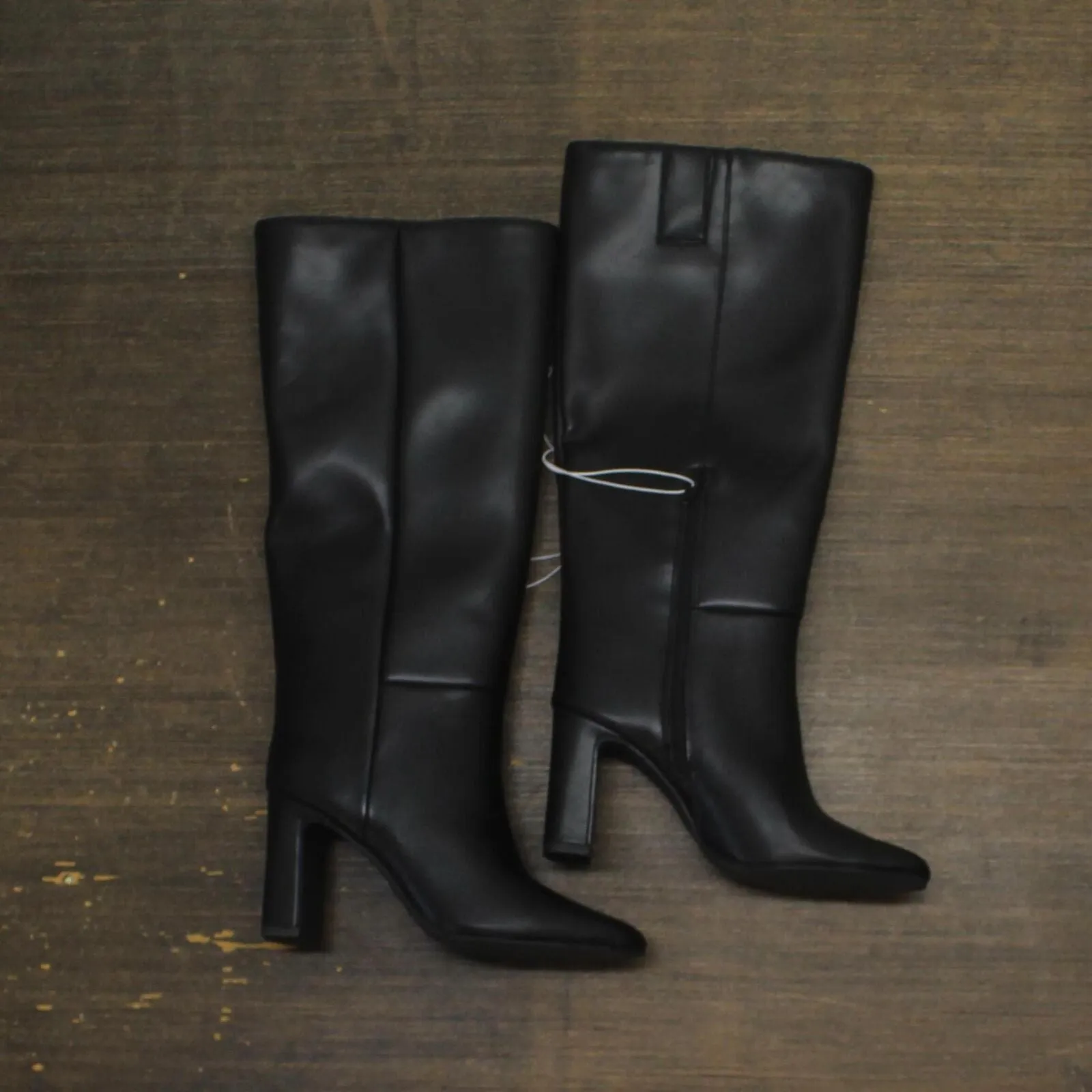 A New Day Womens Livia Stovepipe Tall Boots 90975042 Black 6.5M