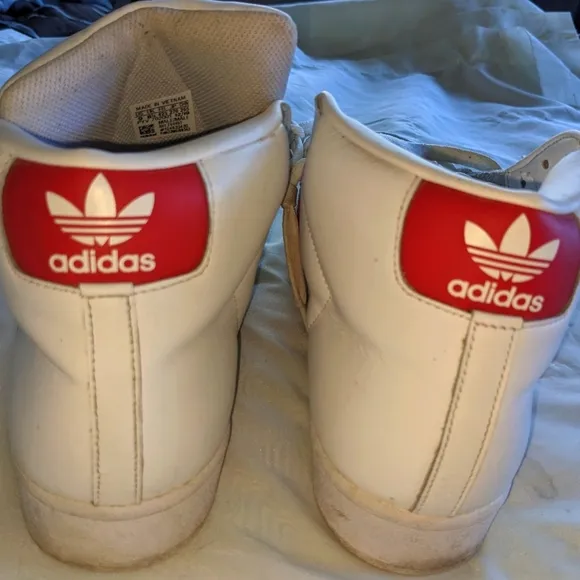 Adidas Men's Pro Model Shell Toe High Tops