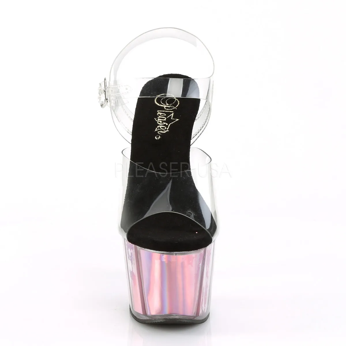 ADORE-708HGI  Clear/Pink Hologram Inserts
