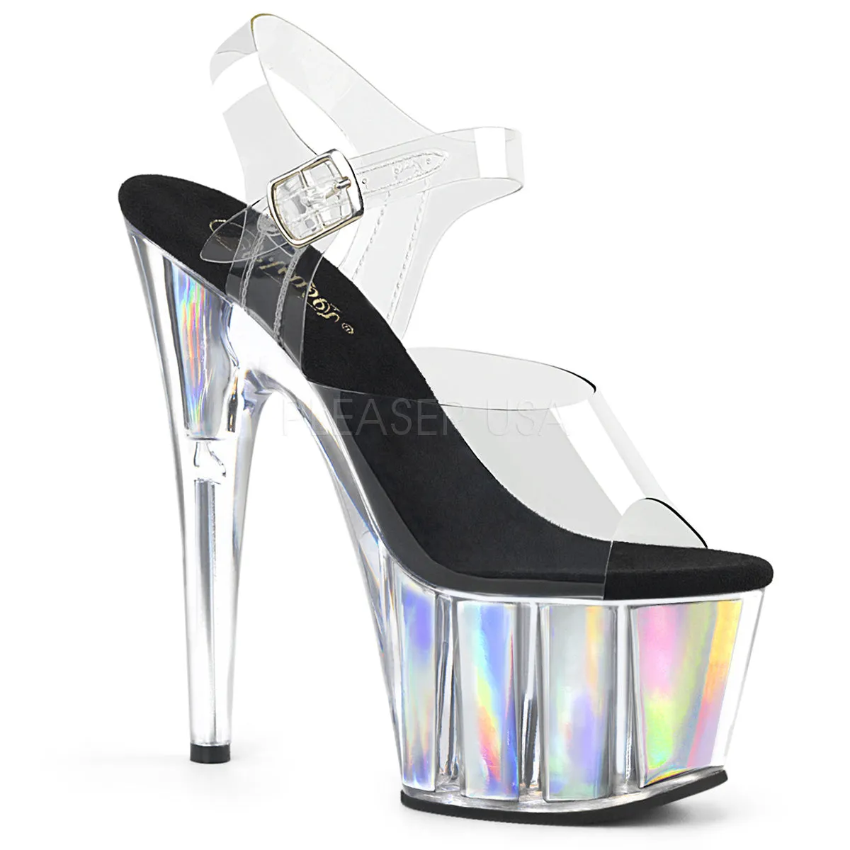 ADORE-708HGI  Clear/Silver Hologram Inserts