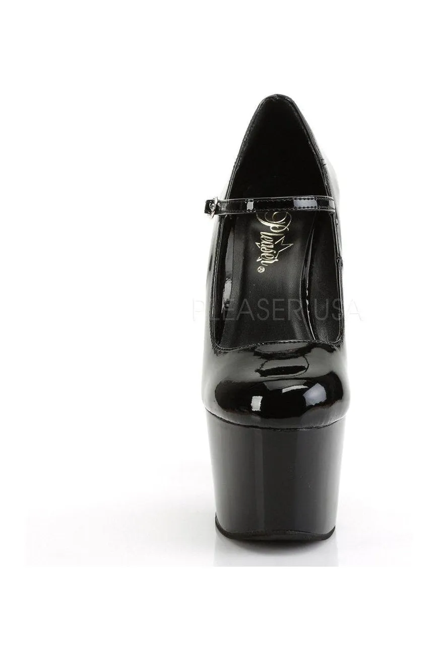 ADORE-787 Pumps | Black Patent