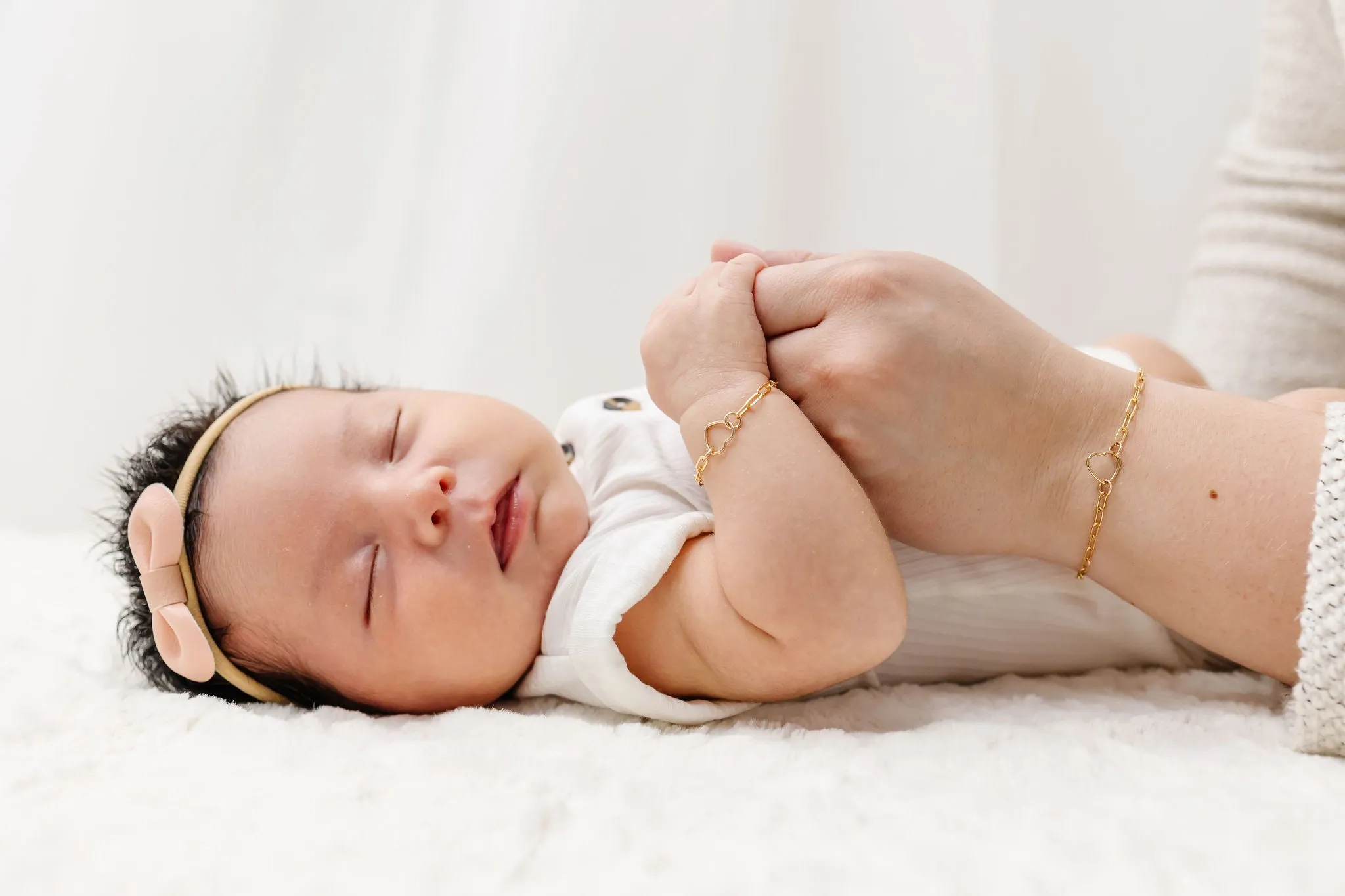 Adore Mom   Mini Bracelet set (6MM Links)