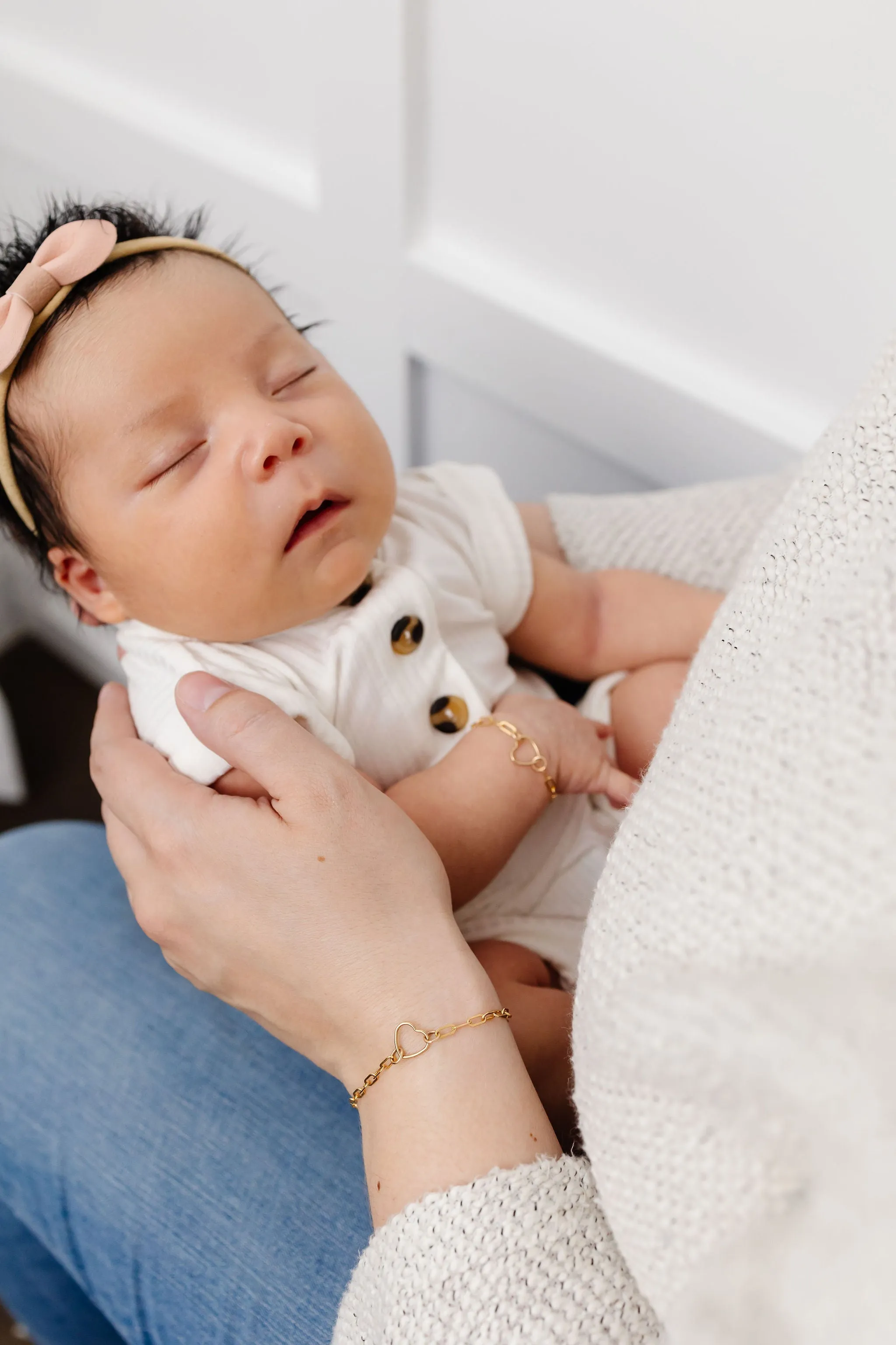 Adore Mom   Mini Bracelet set (6MM Links)