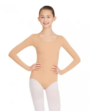 Adult Long Sleeve Leotard (Light Suntan) TB135