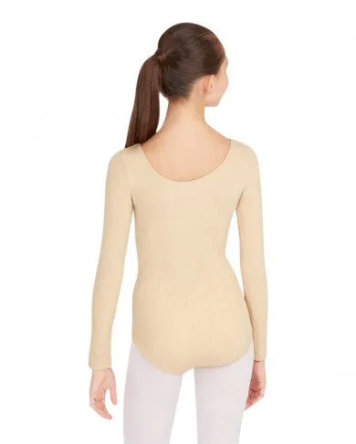 Adult Long Sleeve Leotard (Nude) TB135
