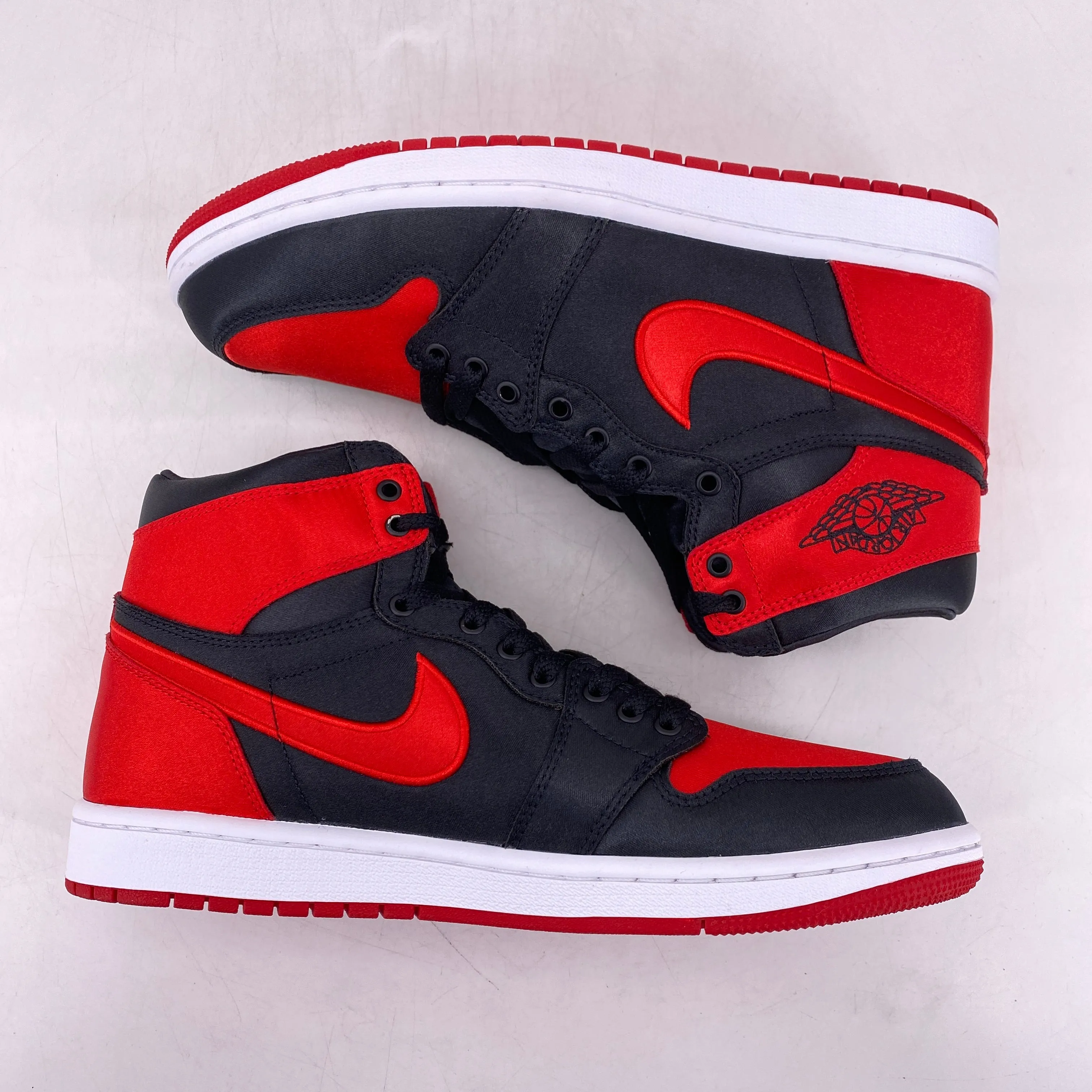 Air Jordan (W) 1 Retro High OG "Satin Bred" 2023 New Size 9.5W