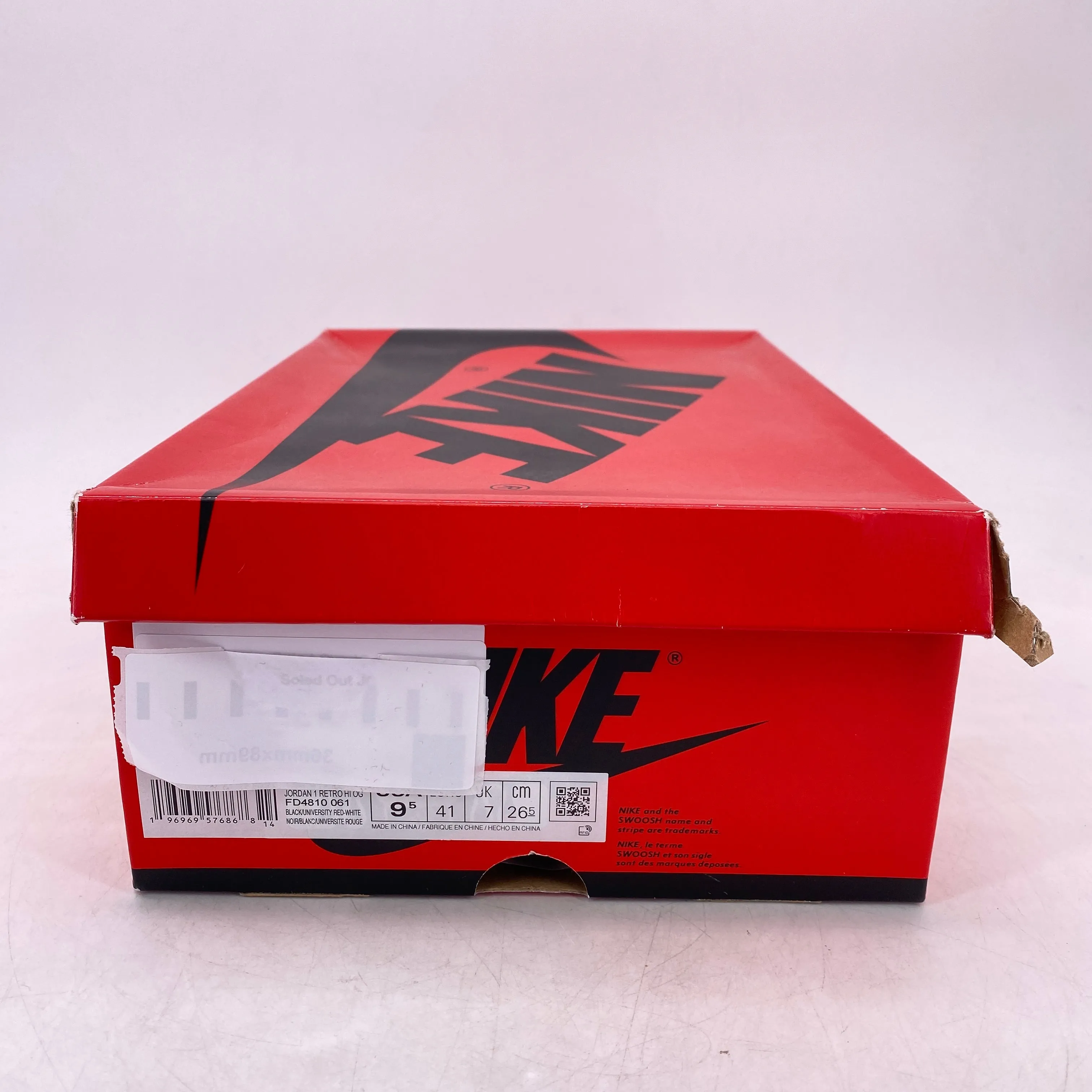 Air Jordan (W) 1 Retro High OG "Satin Bred" 2023 New Size 9.5W