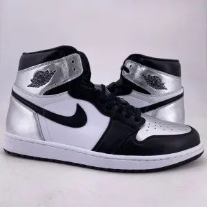 Air Jordan (W) 1 Retro High OG "Silver Toe" 2021 New Size 14W