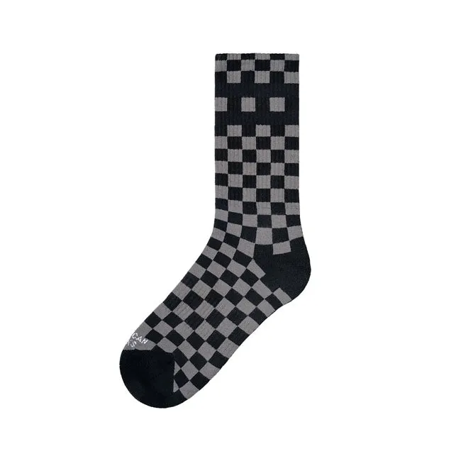 American Socks Mid high Checkerboard. Sokker