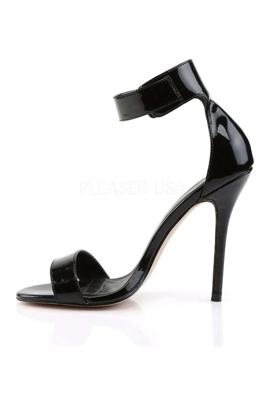 AMUSE-10 Sandal  | Black Patent