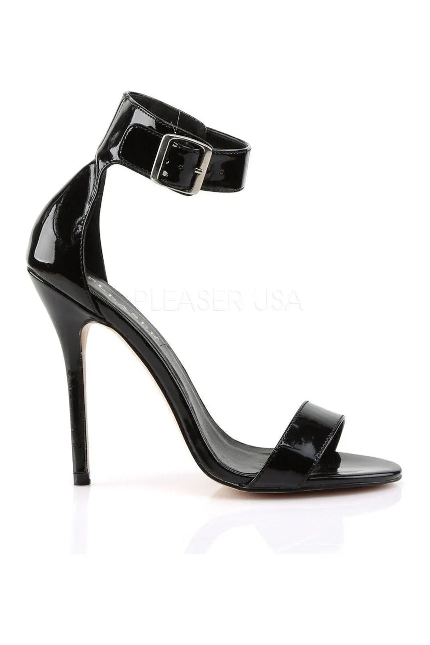 AMUSE-10 Sandal  | Black Patent