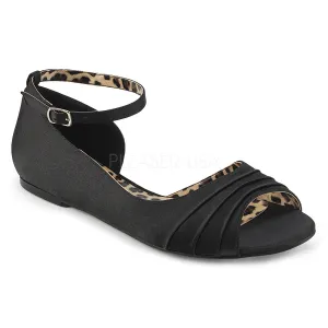 ANNA-03  Black Satin