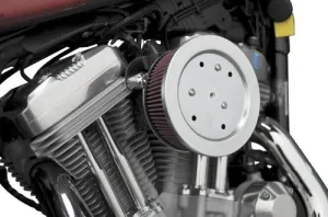Arlen Ness 18-513 Chrome Big Sucker Performance Air Filter Kit