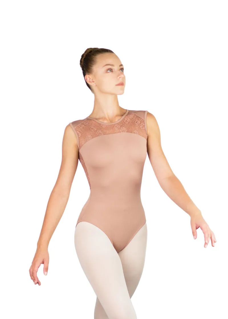 Ballet Rosa Rita Round Low Back Tank Leotard