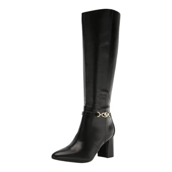 Bandolino Women's Brenda Knee High Boot faux-leather size 6.5M