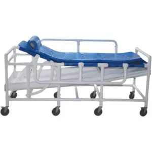 Bariatric Shower Gurney with Drain Pan and Hose Model 910-DB by ConvaQuip