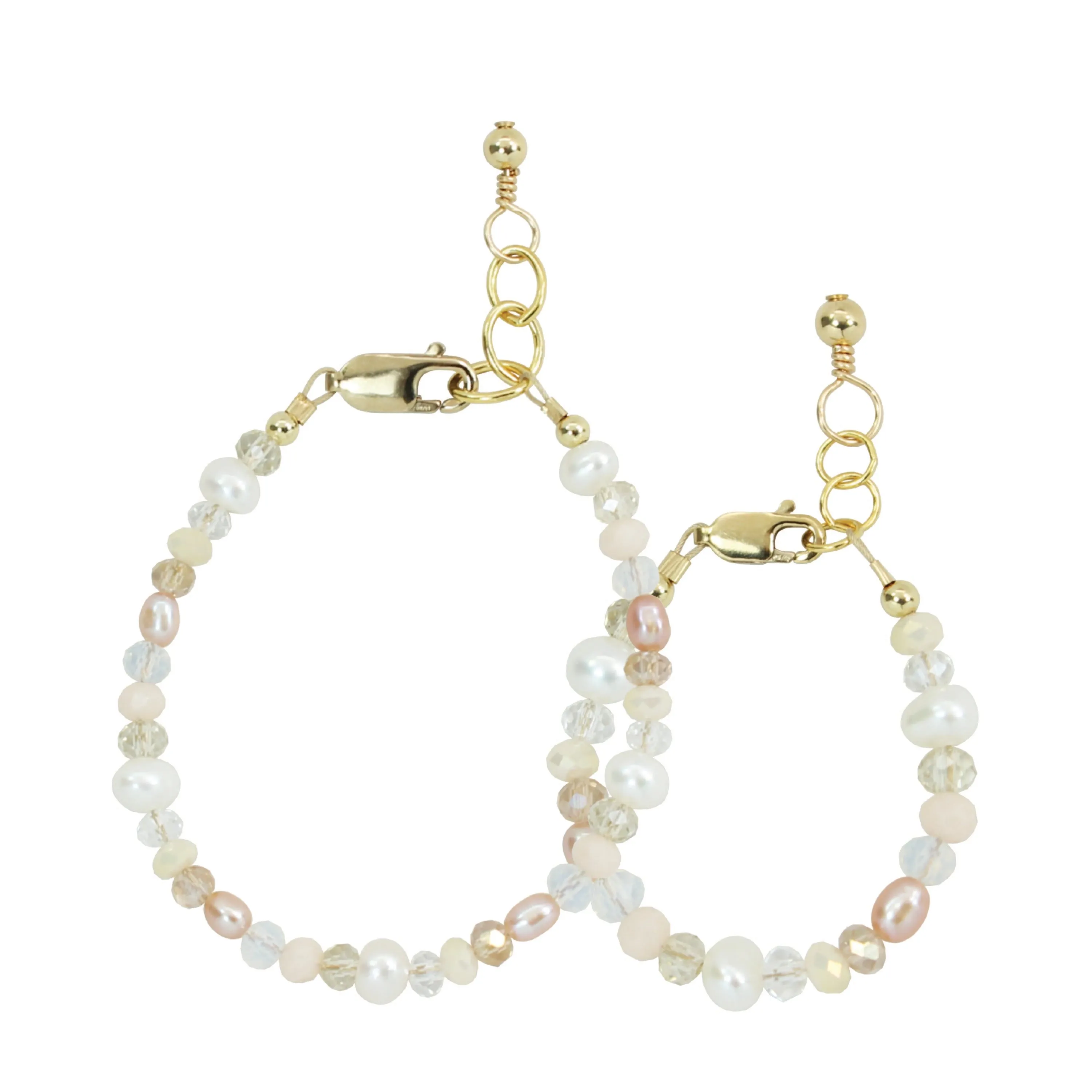 Bella Mom   Mini Bracelet set (4MM   6MM Beads)