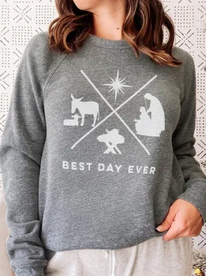 Best Day Ever (Christmas) | Seasonal Sweatshirt | Ruby’s Rubbish®
