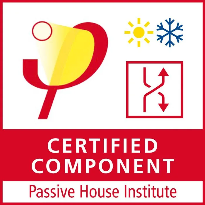 Blauberg PASSIV 200 Ultra Compact Passivhaus Certified MVHR Heat Recovery Ventilation Unit
