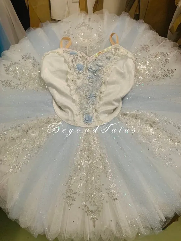 Blue and White Professional Tutu