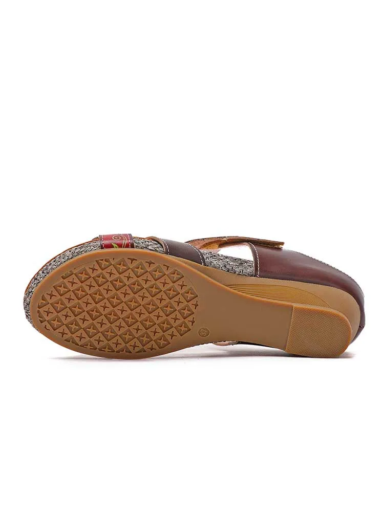 Bonnie Genuine Leather Bohemian Slippers