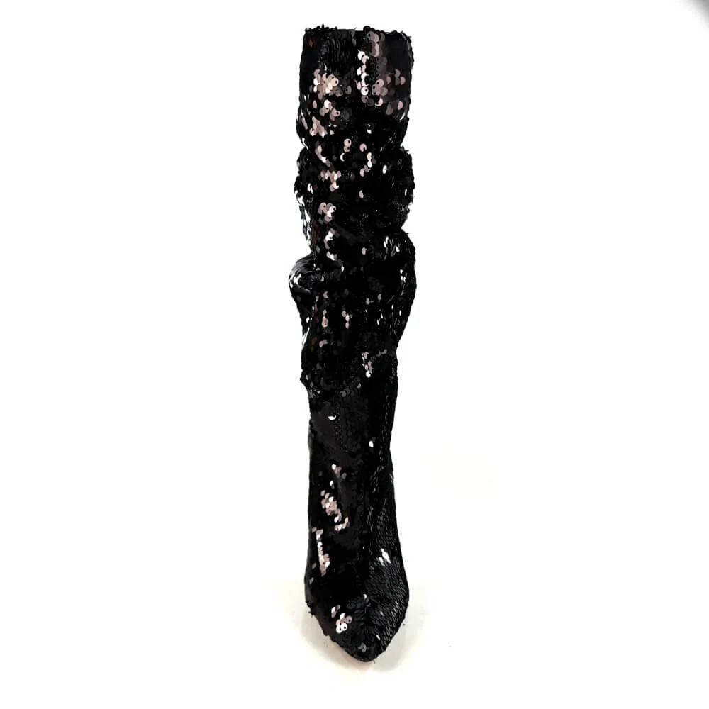 Bree - Black Sequins - Street Sole
