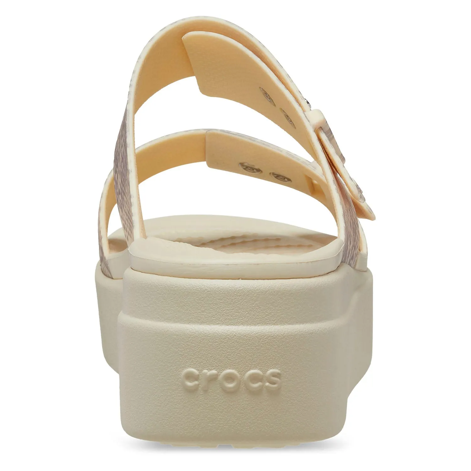 Brooklyn Snake Buckle Low Wedge Womens