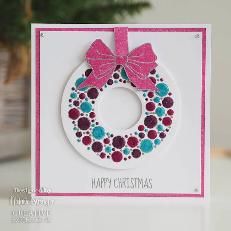 Bubble Holiday Wreath
