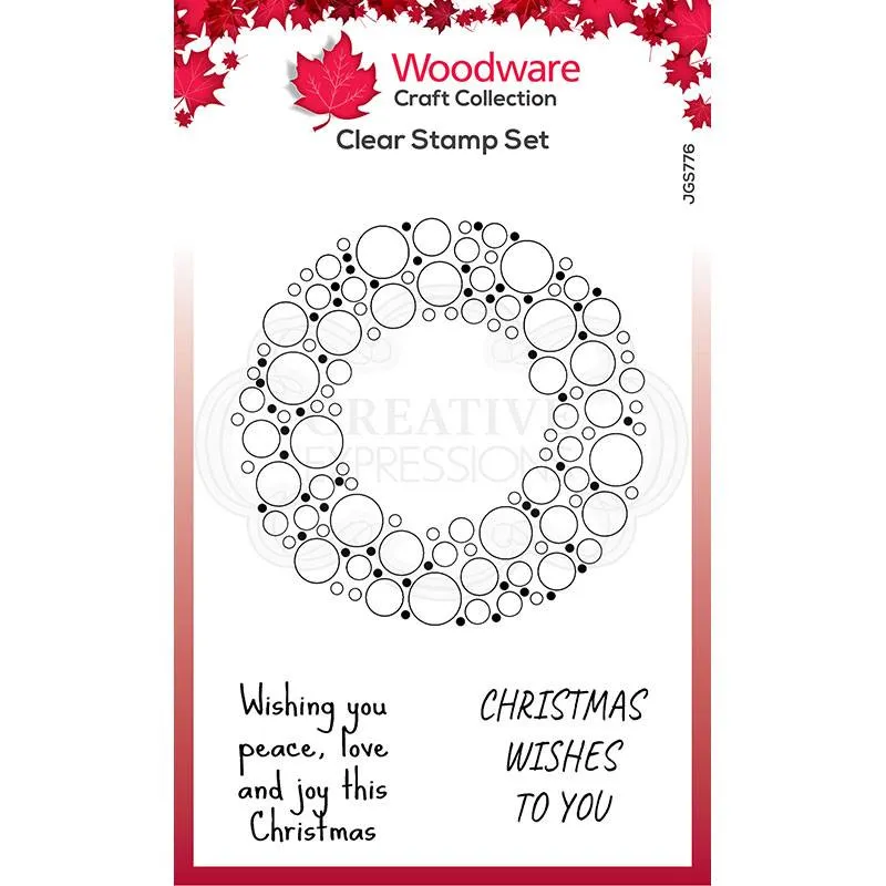 Bubble Holiday Wreath