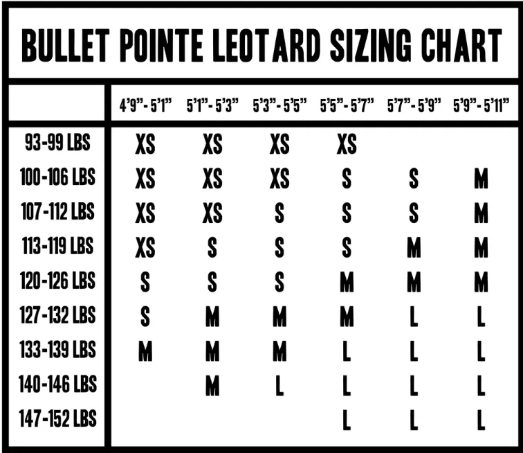 Bullet Pointe | X Front Front Leotard | Black