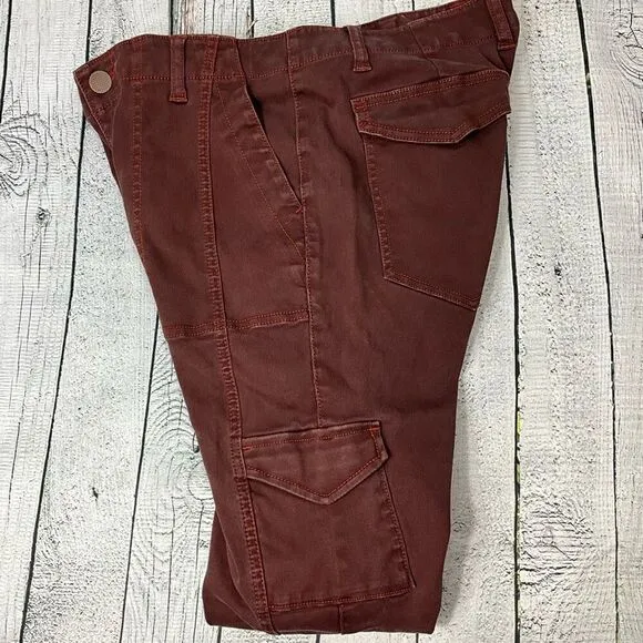 CABI Red Skinny Jeans