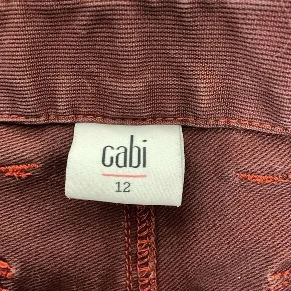 CABI Red Skinny Jeans