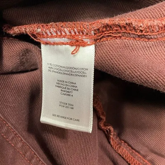 CABI Red Skinny Jeans