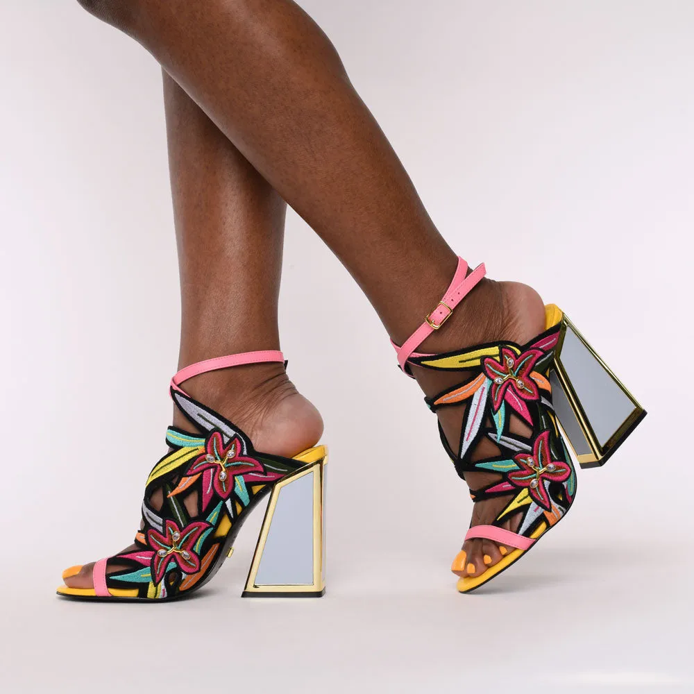 Calypso Kicker Heel Sandals