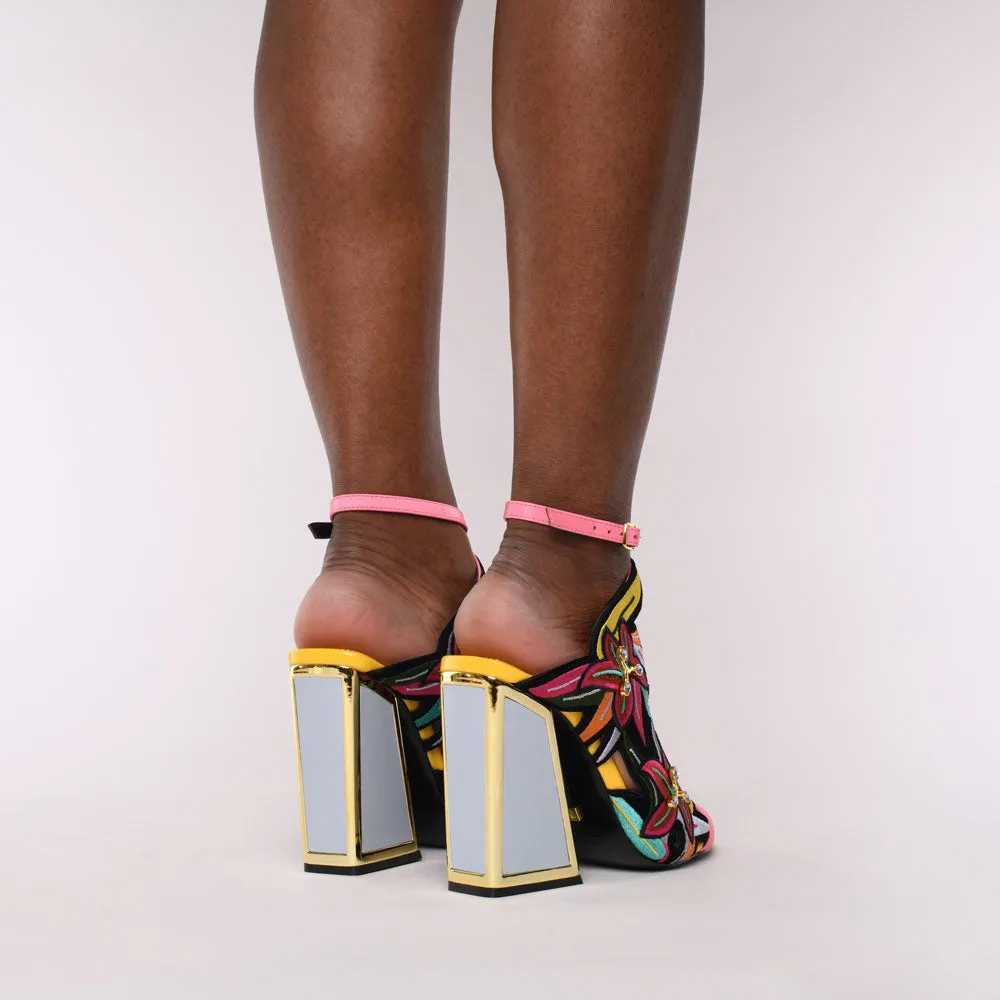 Calypso Kicker Heel Sandals