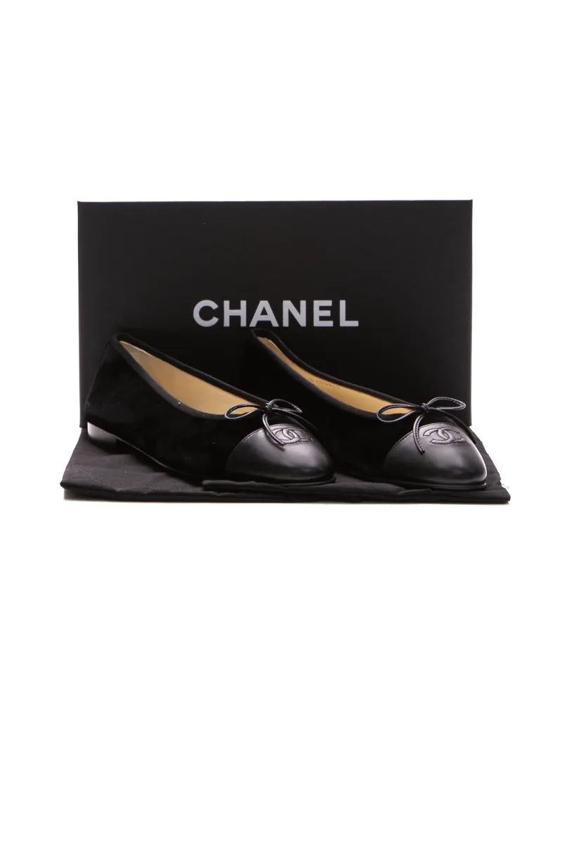 Cap Toe CC Ballet Flats - Size 39