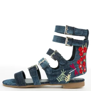 Cape Robbin Leela-7 Blue Sandal Blue